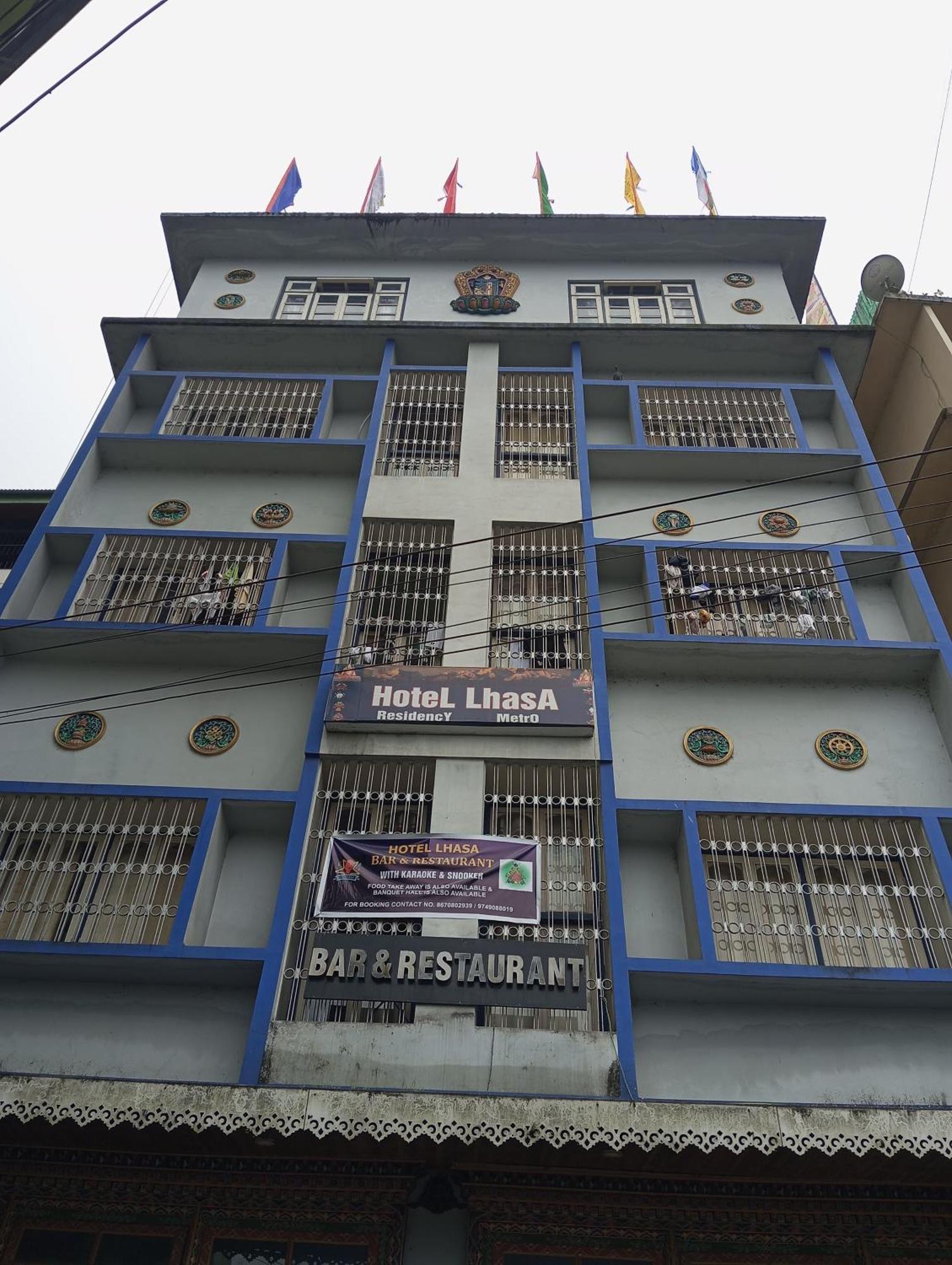 Hotel Lhasa Ґанґток Екстер'єр фото